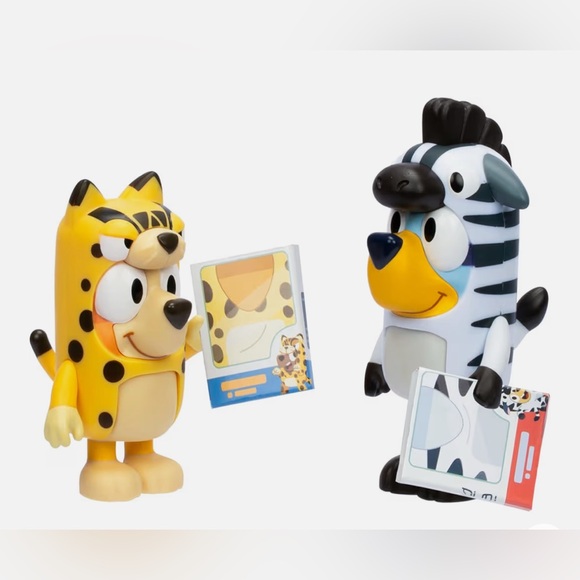 Bluey Animal Costume Figures 2pk  New in Box - Picture 2 of 6
